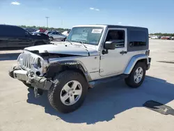 2010 Jeep Wrangler Sahara en venta en Wilmer, TX