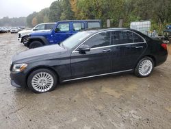 Salvage cars for sale at North Billerica, MA auction: 2017 Mercedes-Benz C300