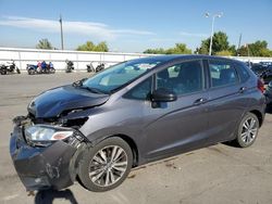 Salvage cars for sale at Littleton, CO auction: 2015 Honda FIT EX