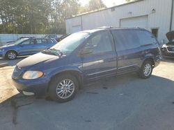 Salvage cars for sale at Ham Lake, MN auction: 2001 Chrysler Town & Country Limited