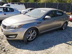 Salvage cars for sale at Waldorf, MD auction: 2013 KIA Optima LX