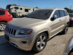 Jeep salvage cars for sale: 2014 Jeep Grand Cherokee Overland