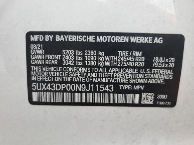 2022 BMW X3 SDRIVE30I