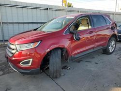 Ford Edge sel salvage cars for sale: 2015 Ford Edge SEL