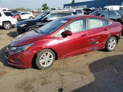 Salvage cars for sale at Woodhaven, MI auction: 2017 Chevrolet Cruze LT