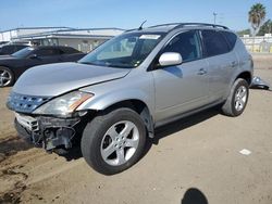 Nissan salvage cars for sale: 2005 Nissan Murano SL