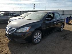 Salvage cars for sale at Elgin, IL auction: 2013 Nissan Sentra S