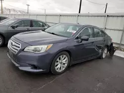 Salvage cars for sale at Magna, UT auction: 2015 Subaru Legacy 2.5I Premium