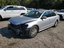 Salvage cars for sale at Austell, GA auction: 2014 Volkswagen Passat S