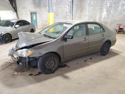 Toyota Corolla salvage cars for sale: 2005 Toyota Corolla CE