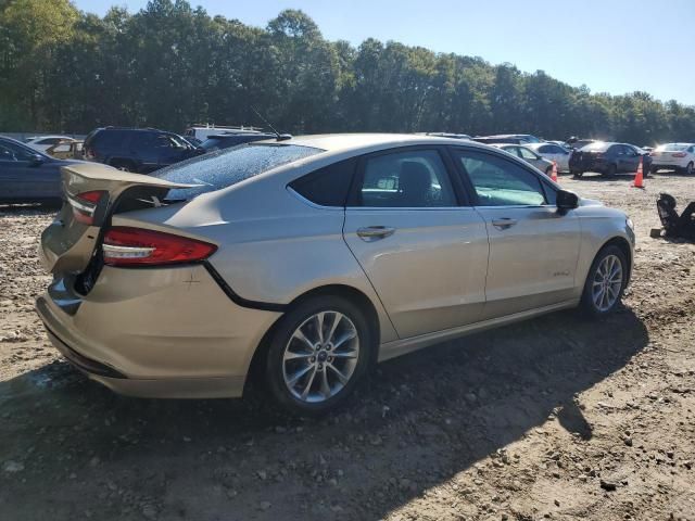 2017 Ford Fusion SE Hybrid