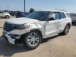 Ford Explorer xlt salvage cars for sale: 2021 Ford Explorer XLT