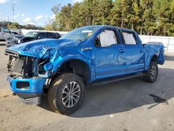 Salvage cars for sale at Dunn, NC auction: 2019 Ford F150 Supercrew