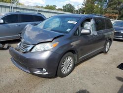 Salvage cars for sale at Shreveport, LA auction: 2015 Toyota Sienna XLE