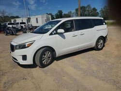 Salvage cars for sale at Theodore, AL auction: 2015 KIA Sedona LX