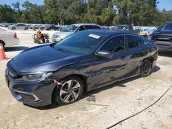 Salvage cars for sale at Ocala, FL auction: 2021 Honda Civic LX