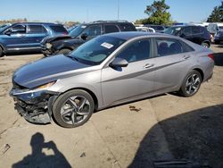 Salvage cars for sale at Woodhaven, MI auction: 2023 Hyundai Elantra SEL