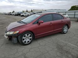 Salvage cars for sale at Bakersfield, CA auction: 2009 Honda Civic LX