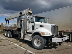 Salvage trucks for sale at Woodhaven, MI auction: 2017 Peterbilt 348