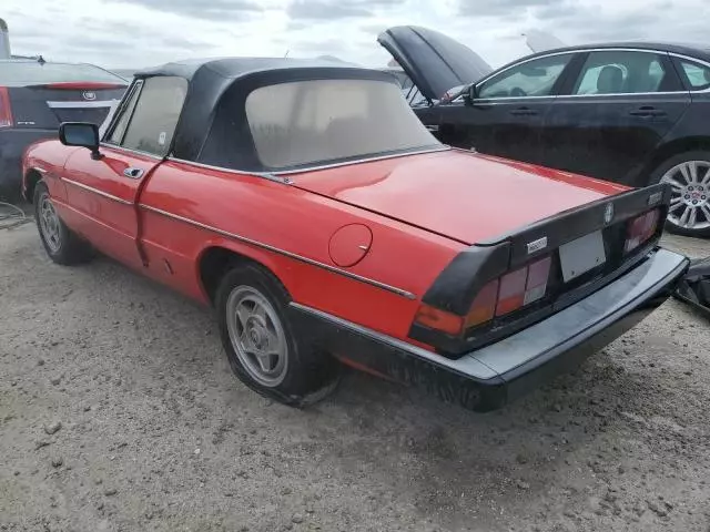 1984 Alfa Romeo Veloce 2000 Spider