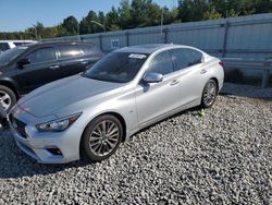 Salvage cars for sale from Copart Memphis, TN: 2020 Infiniti Q50 Pure