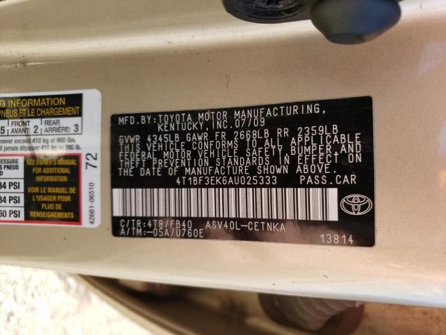 2010 Toyota Camry Base