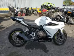 Salvage cars for sale from Copart Portland, OR: 2021 Honda CBR500 RA