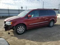 Salvage cars for sale at Chicago Heights, IL auction: 2015 Chrysler Town & Country Touring