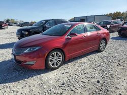 Salvage cars for sale at Wayland, MI auction: 2014 Lincoln MKZ