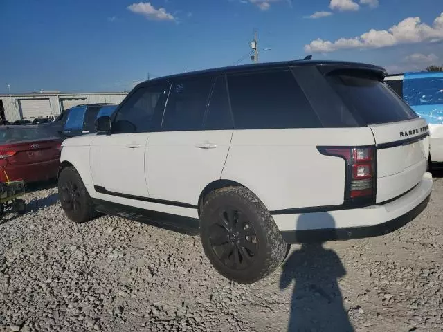 2016 Land Rover Range Rover HSE