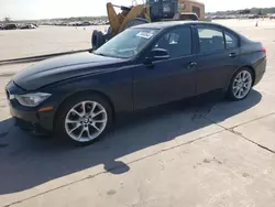 Salvage cars for sale at Grand Prairie, TX auction: 2014 BMW 320 I