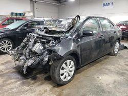 Salvage cars for sale at Elgin, IL auction: 2015 Toyota Corolla L