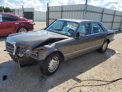 Salvage cars for sale at Arcadia, FL auction: 1989 Mercedes-Benz 300 SE