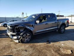 Salvage cars for sale at Chicago Heights, IL auction: 2023 Ford F150 Supercrew