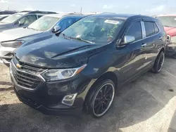 Carros salvage sin ofertas aún a la venta en subasta: 2018 Chevrolet Equinox LT