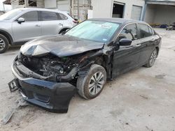 Salvage cars for sale from Copart Corpus Christi, TX: 2015 Honda Accord LX