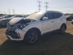 Salvage cars for sale at Elgin, IL auction: 2017 Hyundai Santa FE Sport