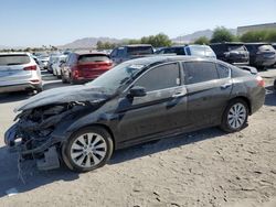 Salvage cars for sale at Las Vegas, NV auction: 2013 Honda Accord EXL