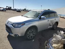 Mitsubishi salvage cars for sale: 2015 Mitsubishi Outlander GT