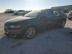 Carros salvage sin ofertas aún a la venta en subasta: 2016 Chevrolet Malibu LT