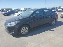 Salvage cars for sale at Grand Prairie, TX auction: 2020 KIA Rio LX