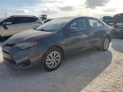 Carros salvage a la venta en subasta: 2017 Toyota Corolla L