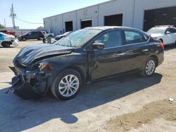 Salvage cars for sale at Jacksonville, FL auction: 2019 Nissan Sentra S