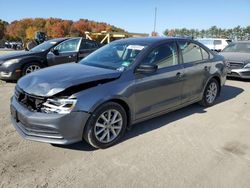 Salvage cars for sale at Windsor, NJ auction: 2015 Volkswagen Jetta SE