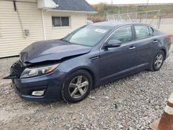 KIA salvage cars for sale: 2015 KIA Optima LX