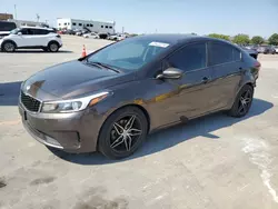 2017 KIA Forte LX en venta en Grand Prairie, TX