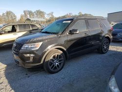 Ford salvage cars for sale: 2018 Ford Explorer Sport