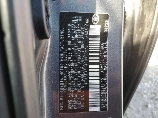 2012 Toyota Camry Base