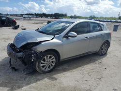 Salvage cars for sale at West Palm Beach, FL auction: 2012 Mazda 3 I