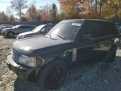 Land Rover salvage cars for sale: 2008 Land Rover Range Rover Supercharged